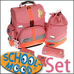 SCHOOL MOOD Schulranzen Komplettset >