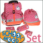 SCHOOL MOOD Schulranzen Komplettset >
