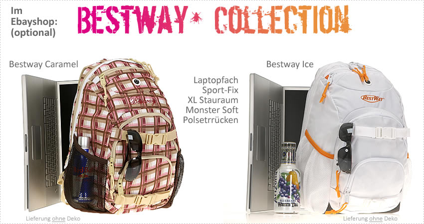 Alle BESTWAY  Rucksäcke im Ebayshop > klick >