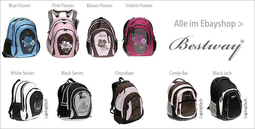 Alle BESTWAY ® Rucksäcke im EBAYSHOP > klick >