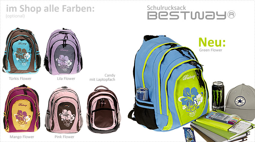 Alle BESTWAY ® Schulrucksäcke im EBAYSHOP >