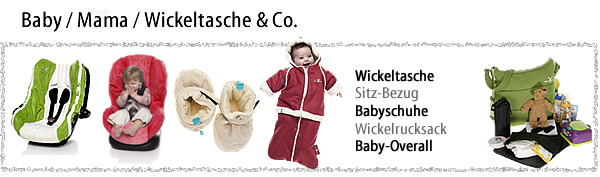 Alle BABY Wickeltaschen und Sitz Bezüge > Klick >