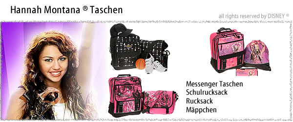Alle HANNAH MONTANA ® Artikel > klick >