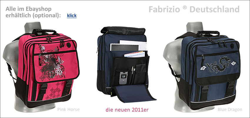 Alle FABRIZIO ®  Schulranzen im EBAYSHOP > klick >