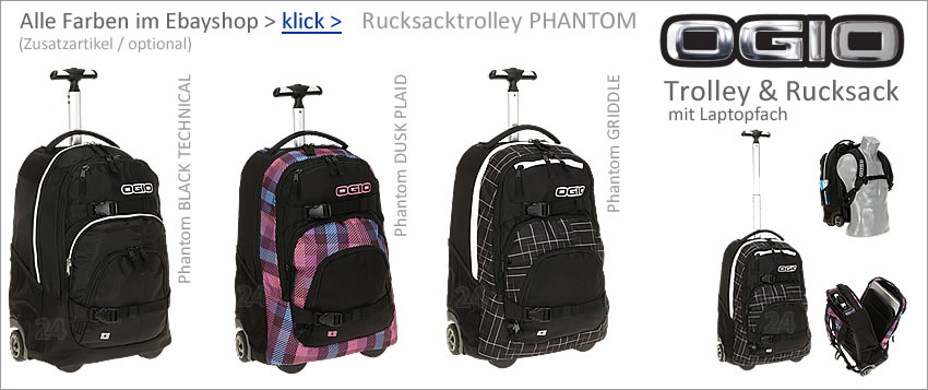 Alle OGIO ® Trolleys im EBAYSHOP > klick >
