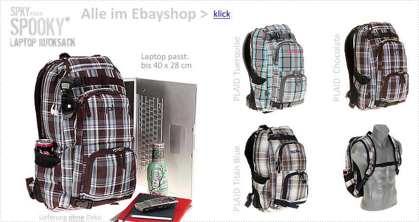 Alle SPKY Rucksäcke im Ebayshop > klick >