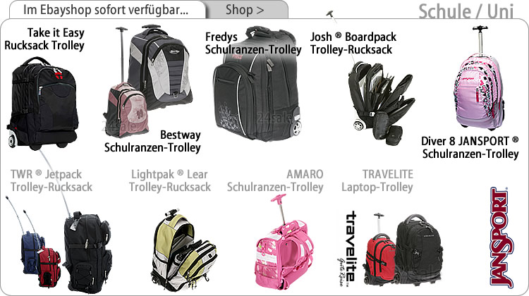 Alle Schultrolleys im EBAYSHOP sehen > klick >