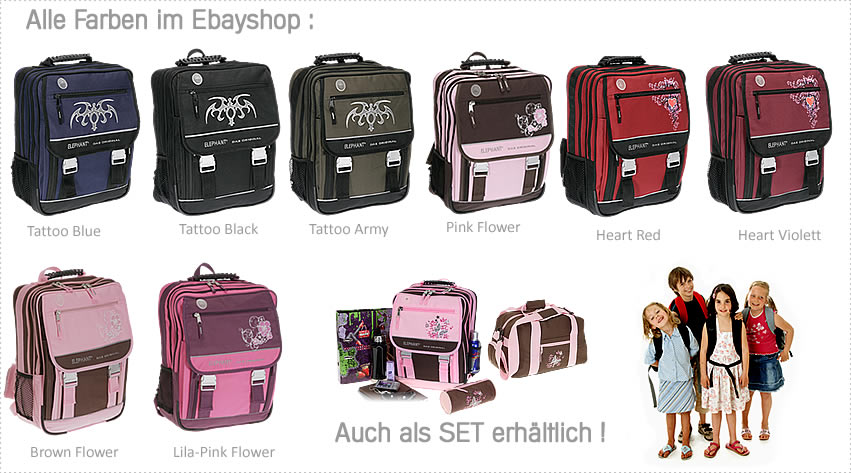 Faulenzerrolle ELEPHANT HEART Schlamperrolle Mäppchen Federmäppchen Bordeaux VIO