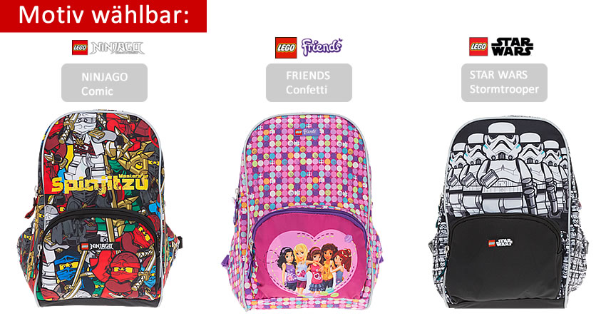 Eisbär 2T Set LEGO Kinder Rucksack JUNIOR Kinderrucksack Kindergartenrucksack