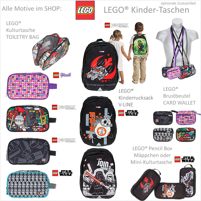 Eisbär 2T Set LEGO Kinder Rucksack JUNIOR Kinderrucksack Kindergartenrucksack